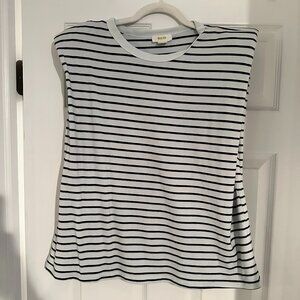 Maeve Striped Muscle Tee -- size XL -- Anthropologie